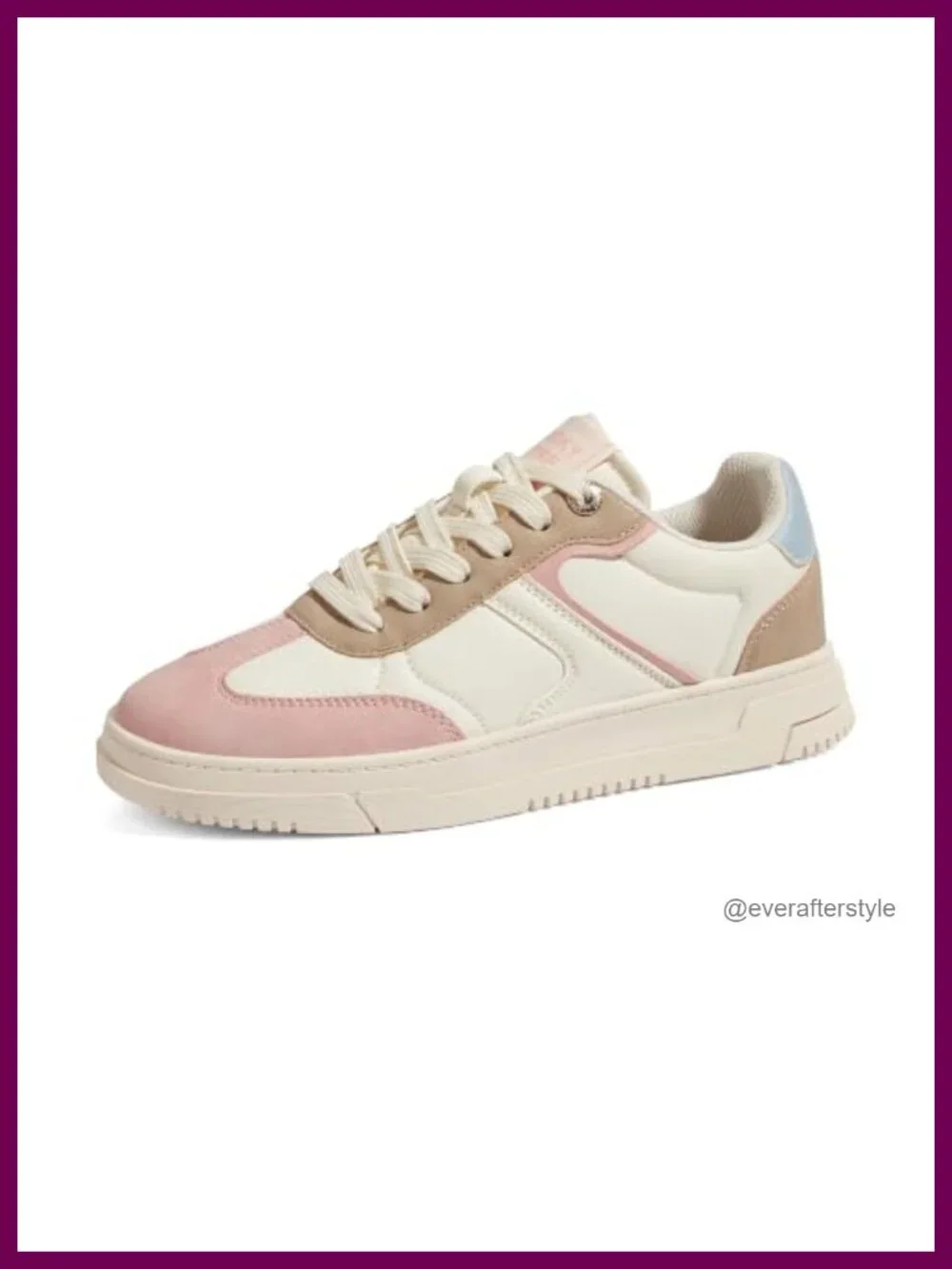 Women's Platform Fashion Sneakers Thick Sole Microfiber PU Non-Slip Lace-Up